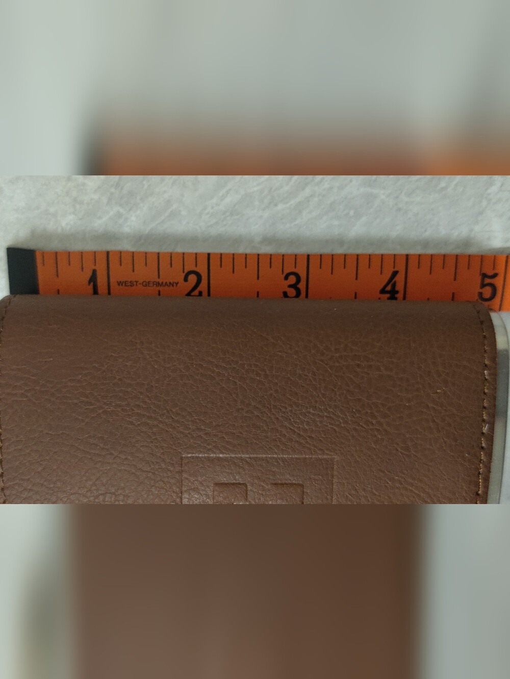 Monogram C Leather Stainless Steel Flask - Picture 4 of 7